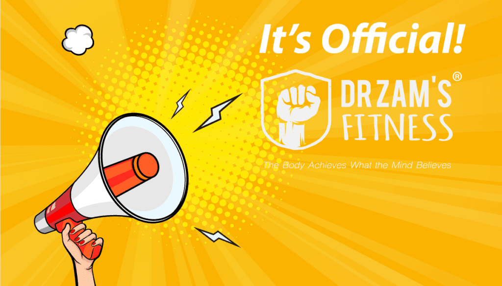 It's Official! Dr Zam’s Fitness® is now a registered trademark 